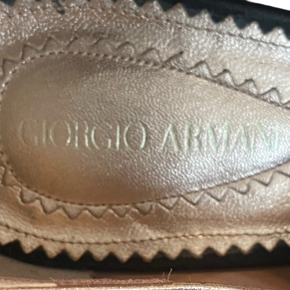Giorgio Armani black suede size 39/9 made in Italy - Picture 8 of 15